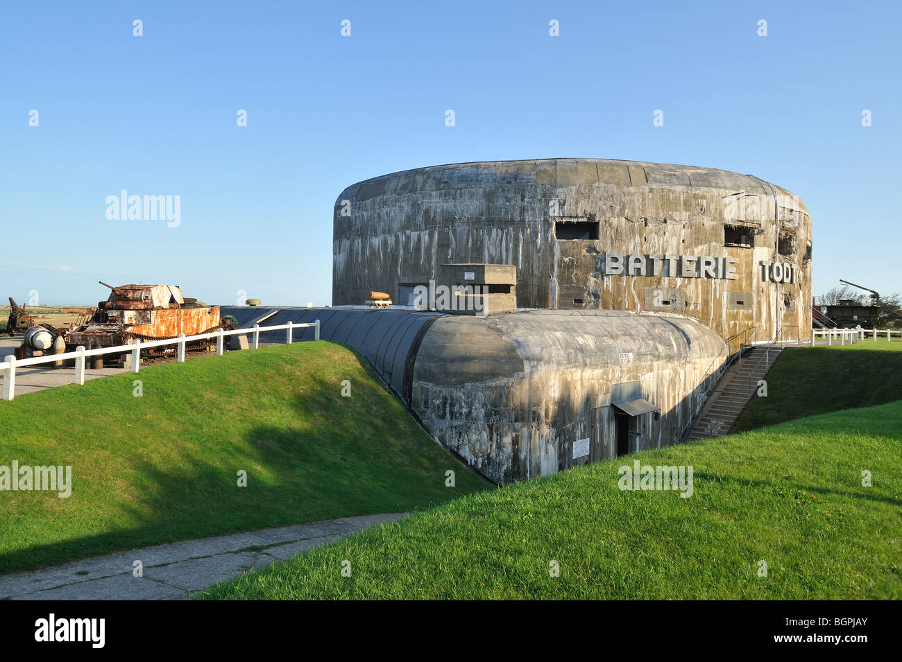 Ww2 Atlantic Wall Museum Mit Zwei Zweiten Weltkrieg Bunker Batterie