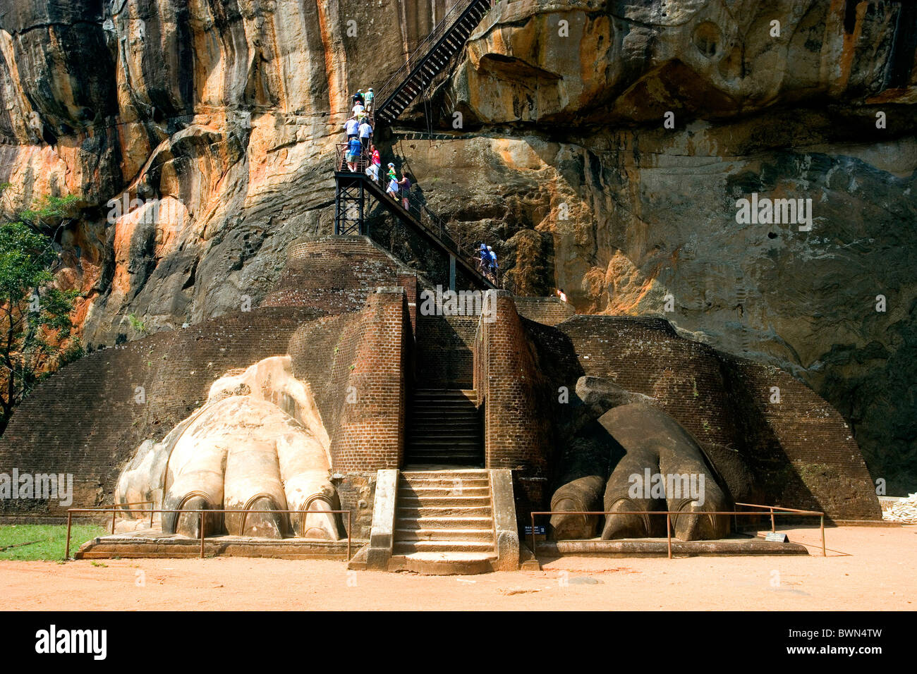 Sri Lanka Asien Sigiriya Stadt antiken Städte UNESCO Welt Kulturerbe