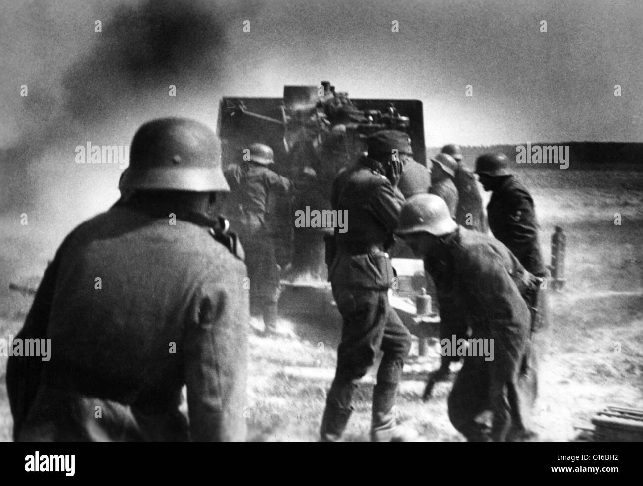 Zweiter Weltkrieg Deutsche Luftverteidigung Flak Stockfotografie Alamy