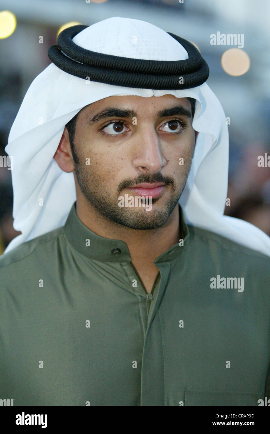Sheikh Rashid bin Mohammed al Maktoum im portrait Stockfotografie - Alamy