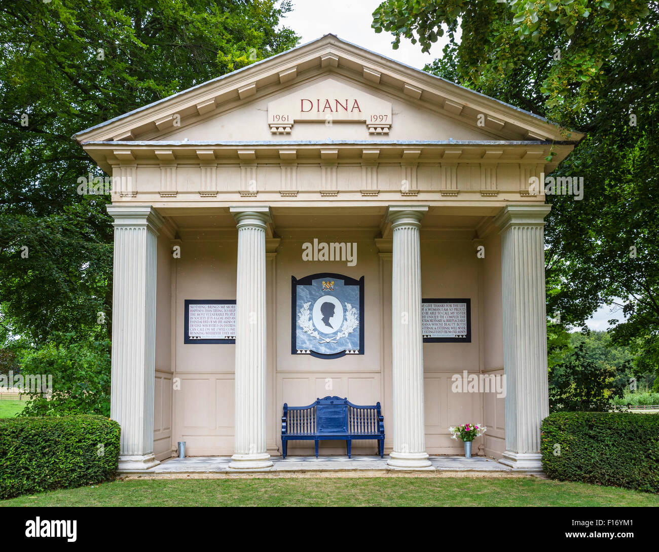 Princess Diana Althorp Burial Site