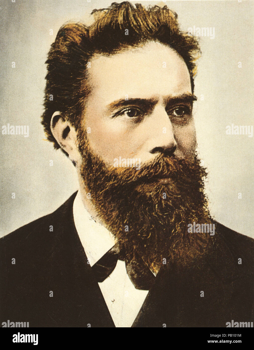 Wilhelm Conrad Röntgen (1845-1923), deutscher Ingenieur und Physiker